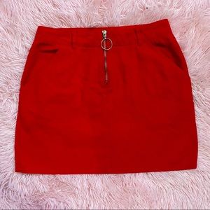 DOLLSKILL RED O-RING MINI SKIRT 👗